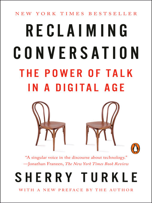 Title details for Reclaiming Conversation by Sherry Turkle - Wait list